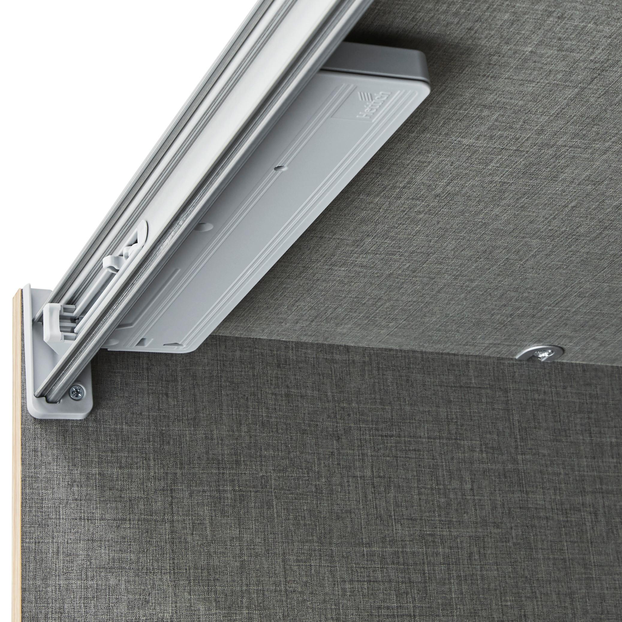 TLUMIČ DOVÍRÁNÍ SILENT SYSTEM - šedá, Basics, plast (6,7/27cm)