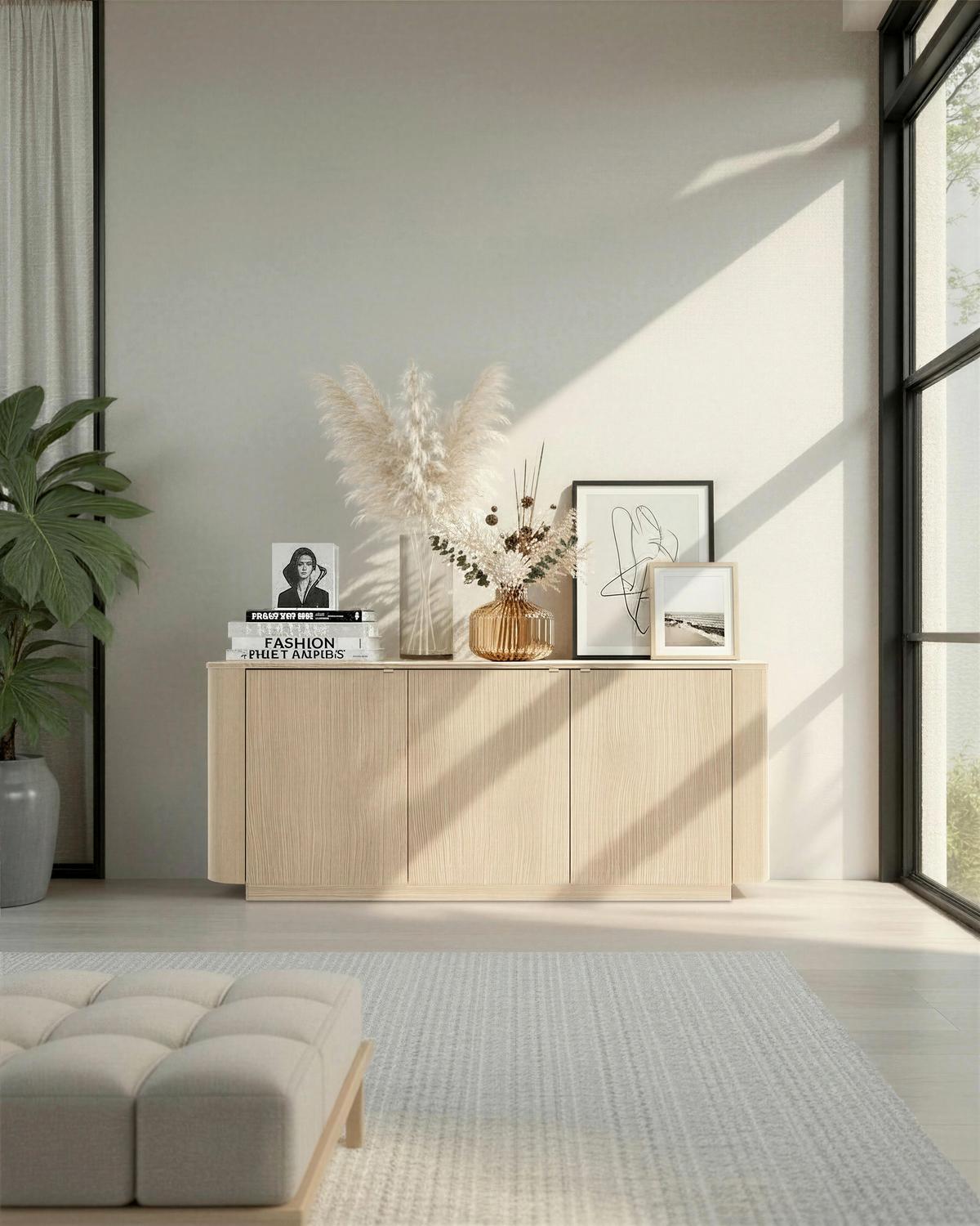 Sideboard Adriatico Eichefarben B: 181 Cm - Eichefarben, Design, Holzwerkstoff (181/76/43cm) - MID.YOU