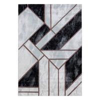 Webteppich Bronze Naturfaser Naxos 140x200 cm - Bronzefarben, Design, Textil (140/200cm)