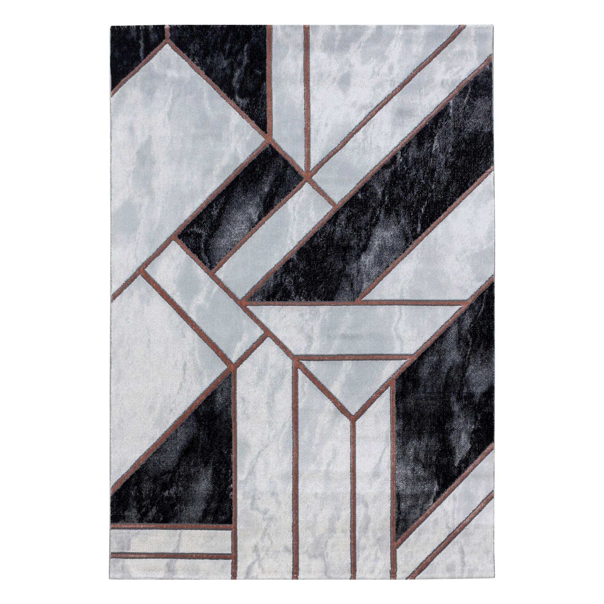 Webteppich Bronze Naturfaser Naxos 140x200 cm