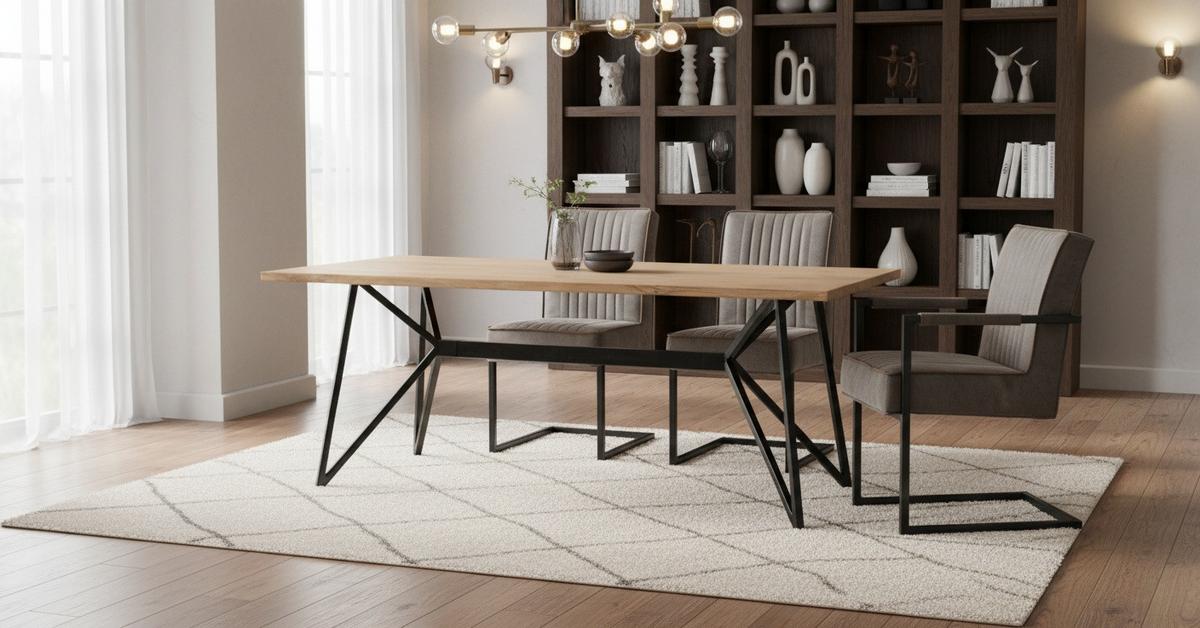 Schwingstuhl Julina Textil Taupe, B: 51,5 cm - Taupe/Schwarz, KONVENTIONELL, Textil/Metall (51,5/92/70cm) - MID.YOU