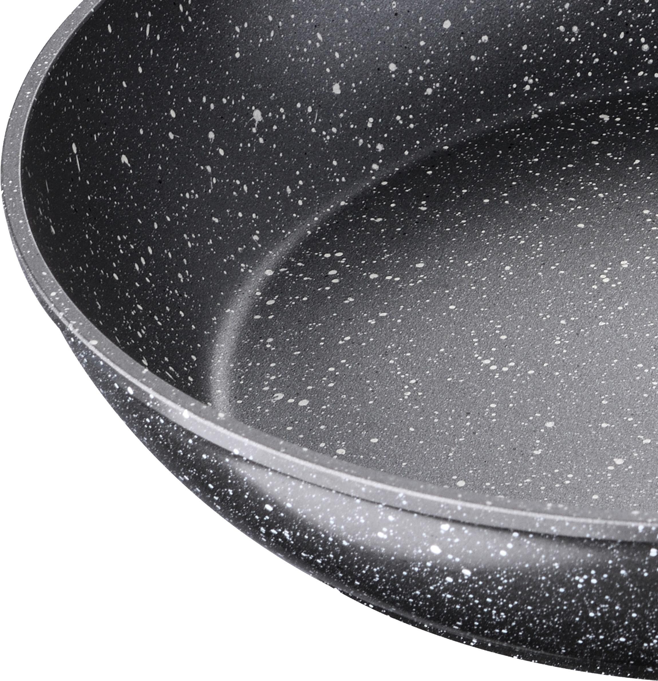Bratpfanne Orion Ø Ca. 26 Cm Aluminium Antihaftbeschichtet - Dunkelgrau, Basics, Kunststoff/Metall (26cm)
