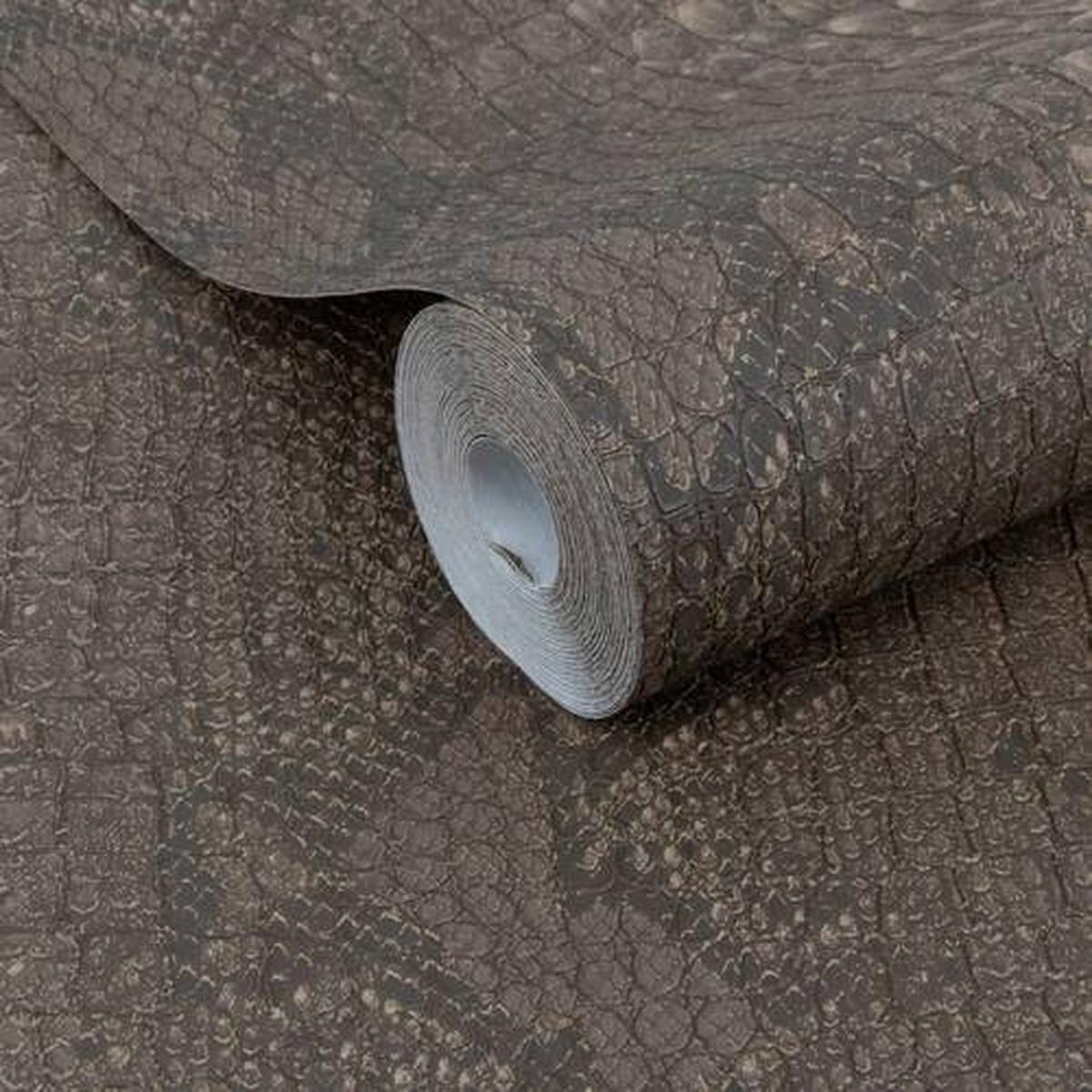 Vliestapete 114162 - Braun, Basics, Papier/Kunststoff (52/1005cm)