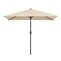 Sonnenschirm Bilbao BxHxT: 210x228x130cm Natur - Anthrazit/Naturfarben, Basics, Textil/Metall (210/228/130cm) - Schneider