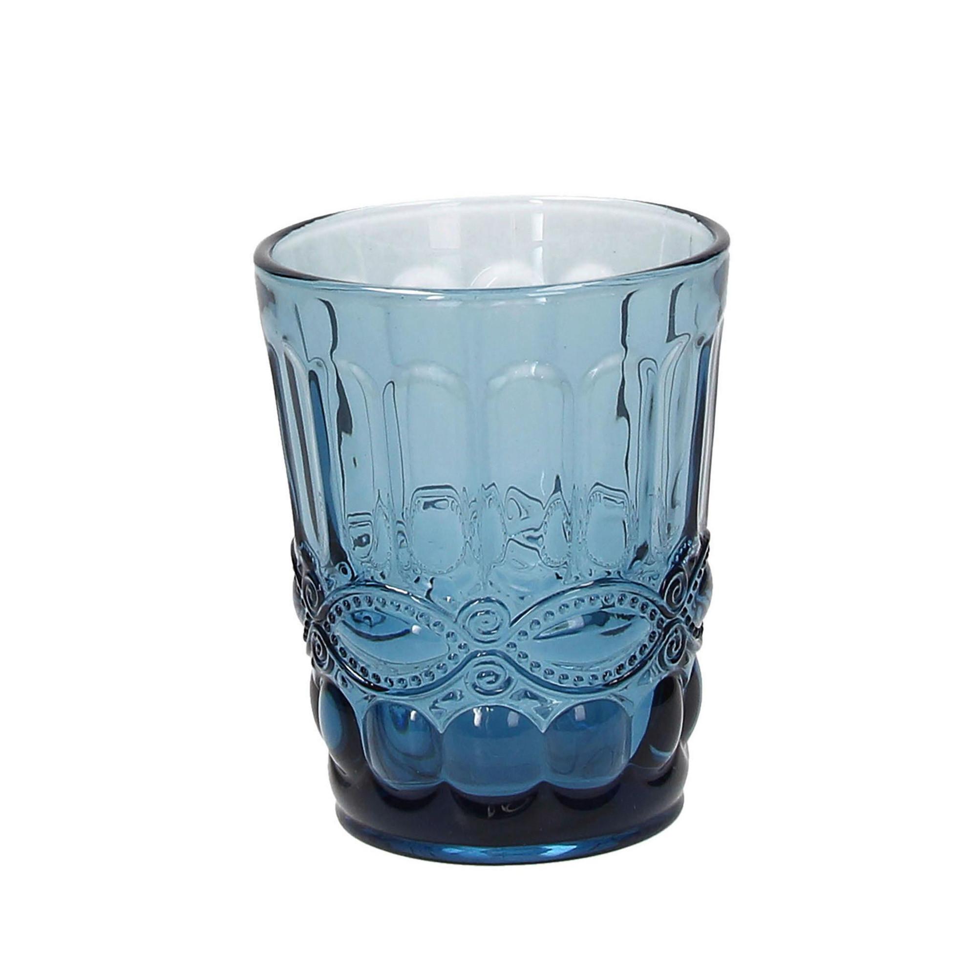 Trinkglas blau Madame 6er-Set, je ca. 230 ml