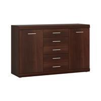 Kommode Imperial Walnussfarben B:140cm - Walnussfarben, KONVENTIONELL, Holzwerkstoff (140/90/45cm)
