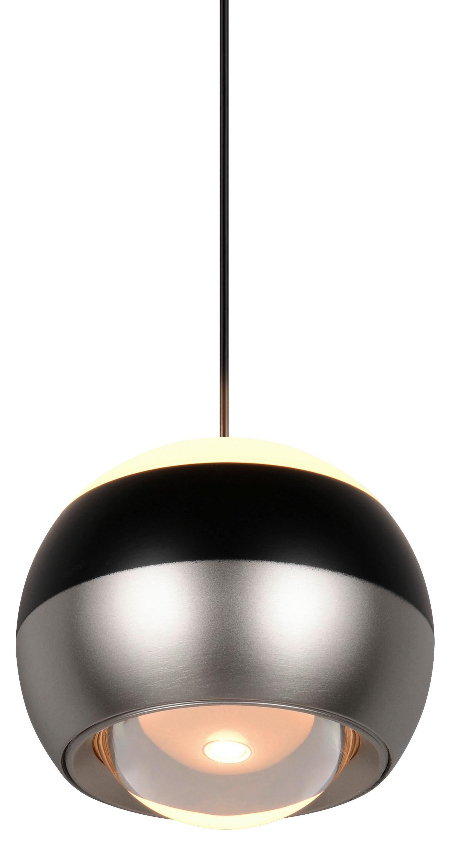 Led-hängeleuchte 344410107 Orbit - Schwarz/Nickelfarben, Design, Metall (15,5/150cm) - Trio Leuchten