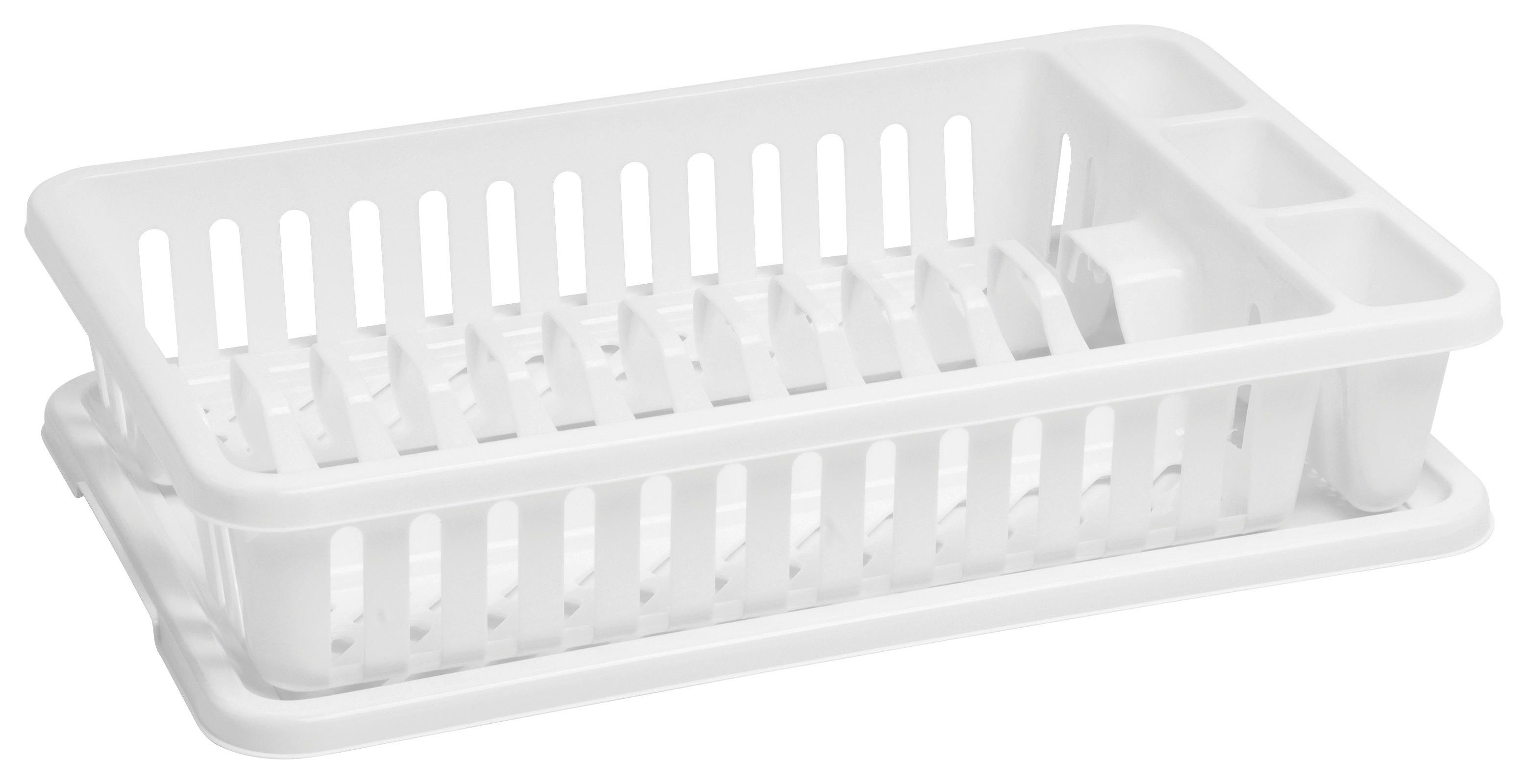 Edényszárító Tálca Alátéttel - (26,5/8,8/42cm)