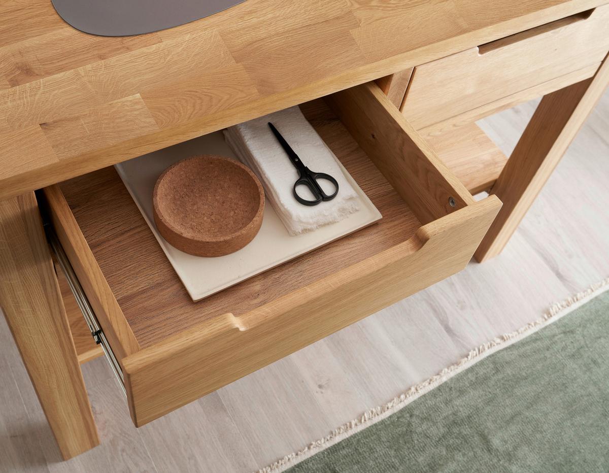 Kücheninsel Ponza Eiche Dekor B: 120 cm - Eichefarben, Basics, Holz (120/91/90cm) - MID.YOU