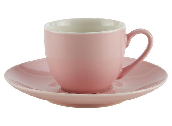 Šálek Na Espresso S Podšálkem Sandy - růžová, Konvenční, keramika (6,4/5cm) - Mömax modern living Šálek Na Espresso S Podšálkem Sandy - růžová, Konvenční, keramika (6,4/5cm) - Mömax modern living