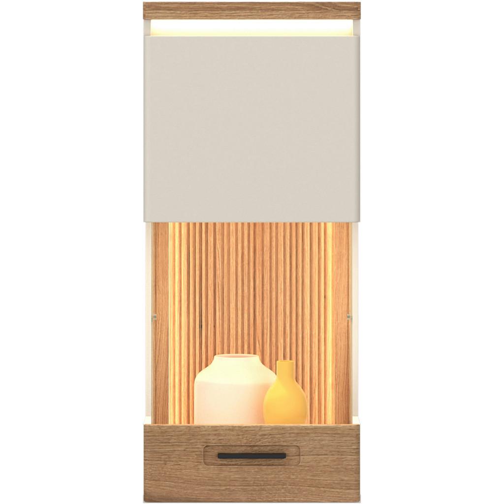 Hängevitrine Modena Eiche Dekor/Kaschmir B: 45cm