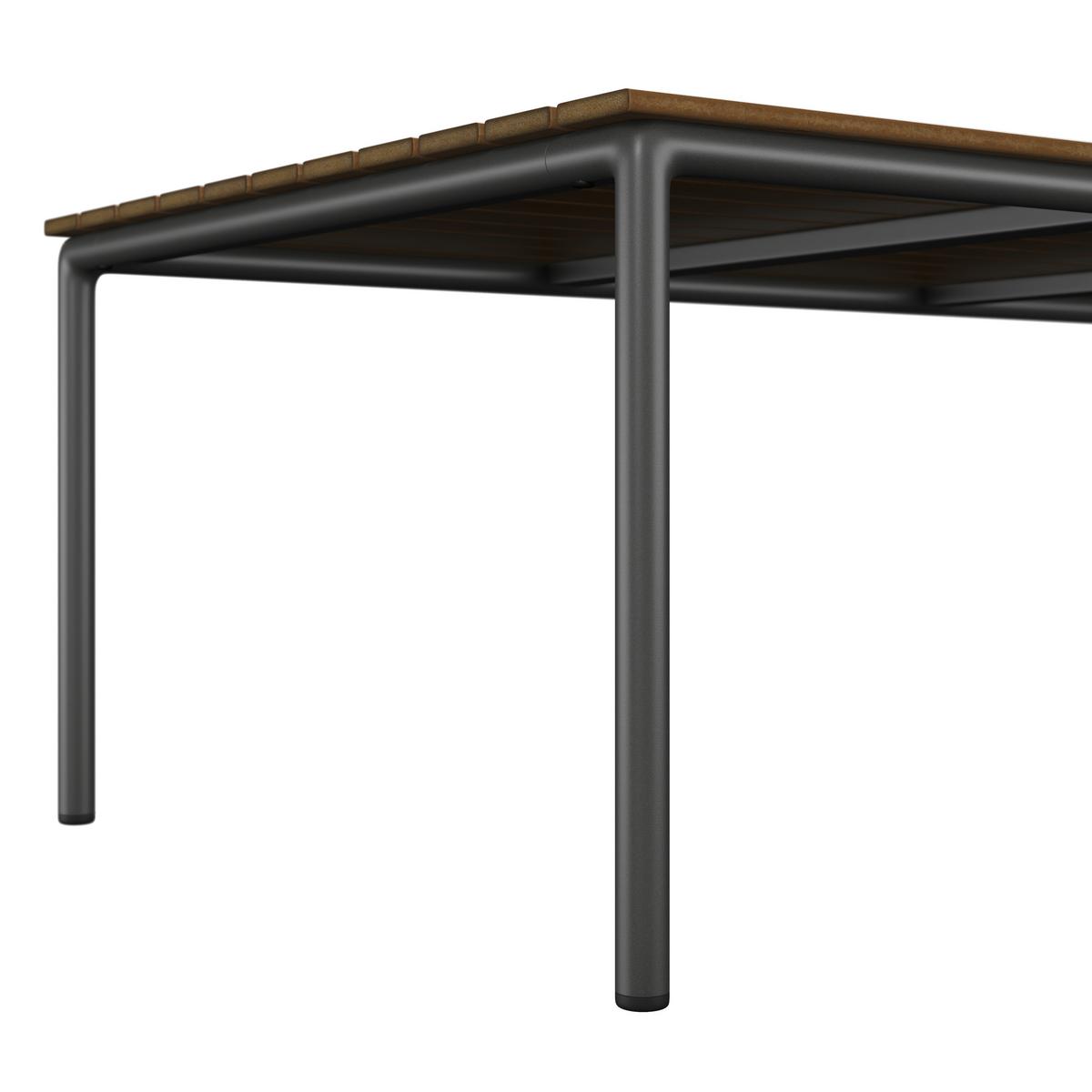 Loungegarnitur Amalfi - Beige/Gelb, MODERN, Holz/Kunststoff (120/40/65cm) - Beldano