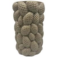 Váza PINECONE - hnědá, Konvenční, keramika (18/27,5cm) - Mömax