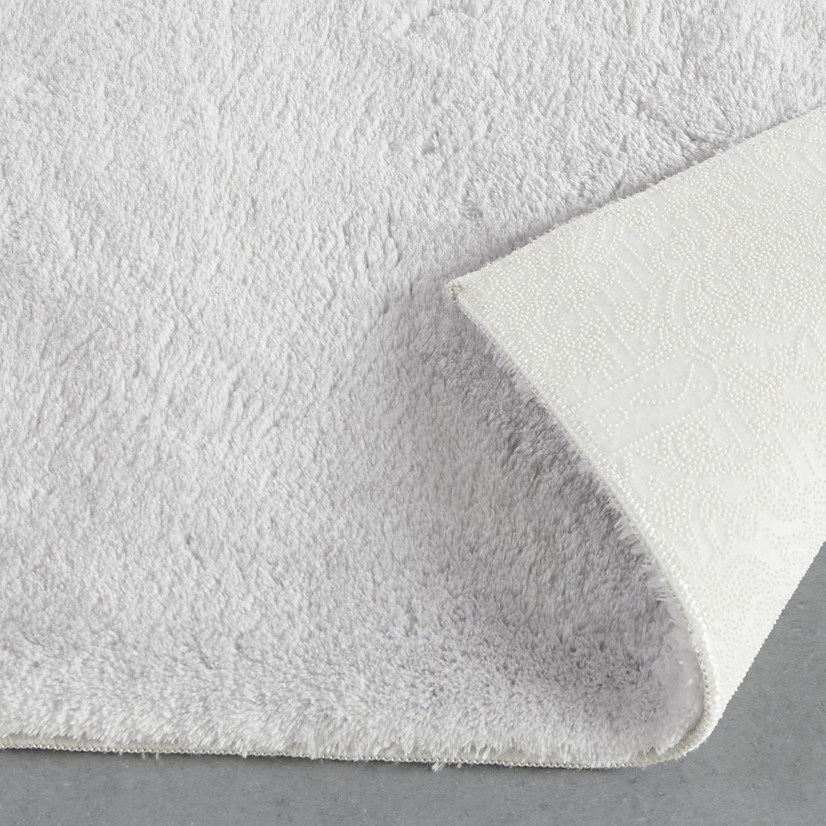 Koberec s vysokým vlasem Nemo 1, 60/110cm, šedá - šedá, Basics, textil (60/110cm) - Mömax