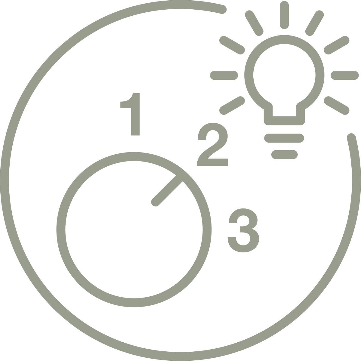 Akku-Tischleuchte 58488w Verschlusslicht - Weiß, Design, Kunststoff/Metall (10,6/36cm) - Globo