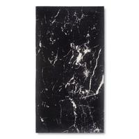 Fellteppich Gerda Schwarz 80x150 cm Waschbar - Schwarz, Basics, Kunststoff (80/150cm) - Luca Bessoni