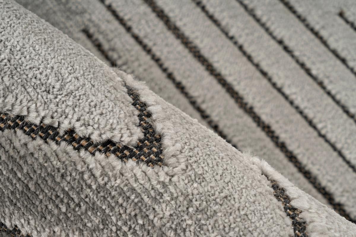 Teppich Madita 100 160x230 Cm Madita 100 - Grau, KONVENTIONELL, Textil (160/230cm)