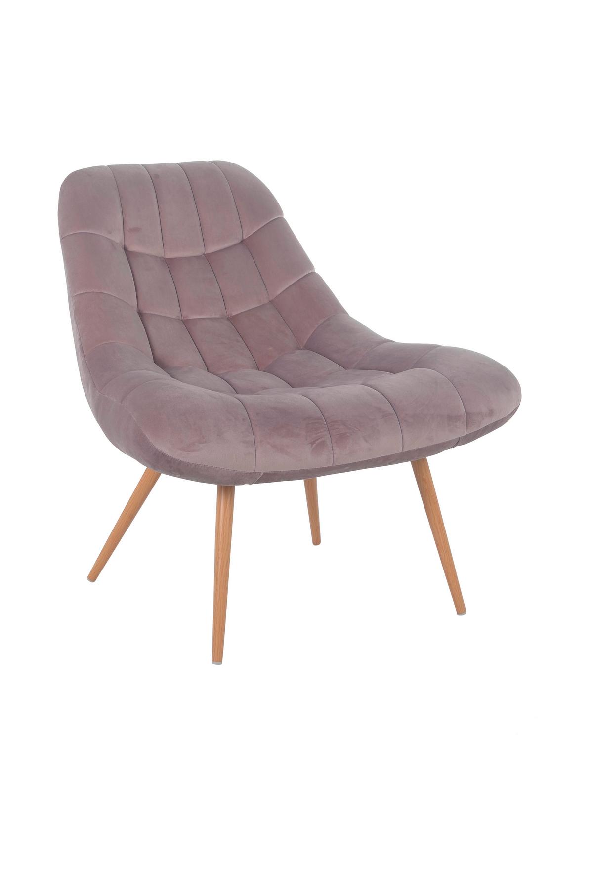 Xxl-sessel Rosa, Naturfarben B: 76 Cm - Naturfarben/Rosa, MODERN, Textil (76/85,6/85,6cm) - Livetastic