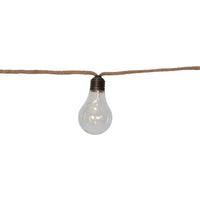 Lichterkette 729-23_jutta - Taupe, Basics, Textil (225/6/10cm) - Eglo
