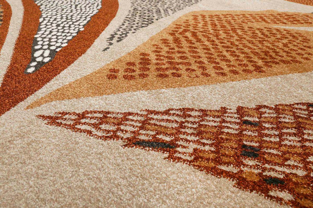 Webteppich Hazel - Braun, KONVENTIONELL, Textil (133/200cm) - Esprit