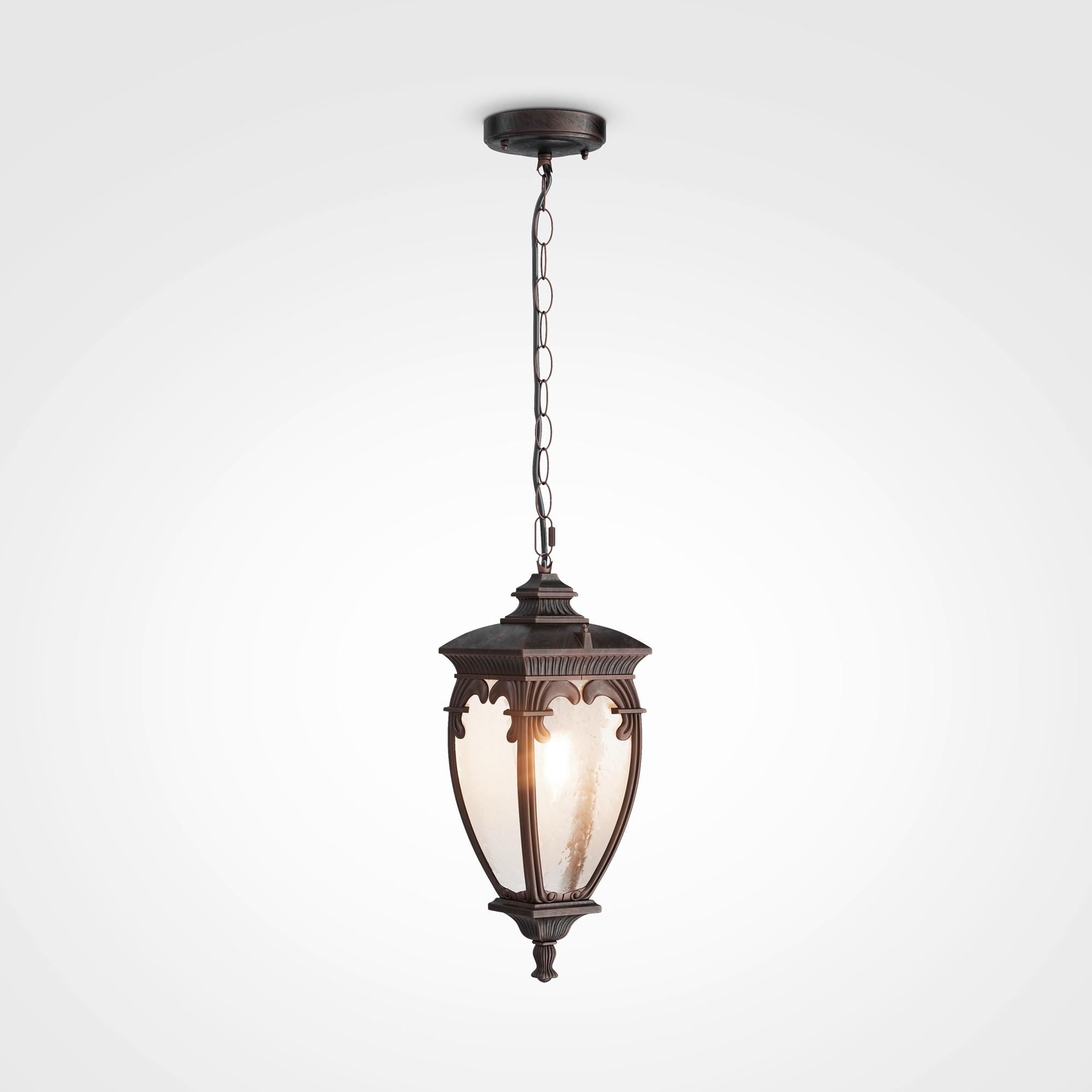 Außenhängeleuchte Fleur - Bronzefarben, Trend, Metall (15/40cm) - MAYTONI