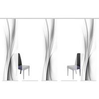 Flächenvorhang 5er Set Rochelle - Grau, Design, Textil (60/245cm) - Schmidt W. Gmbh