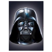 Wandtattoo Star Wars Darth Vader - Schwarz, Basics, Kunststoff (50/70cm) - Komar