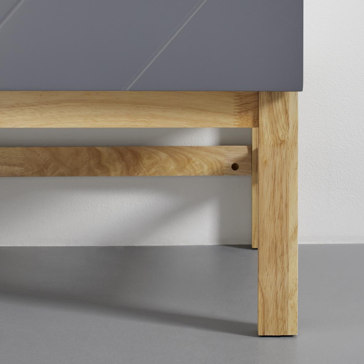 Spodní skříňka ROCCO - šedá/bílá, Moderní, dřevo (70/65/40cm) - Bessagi Home
