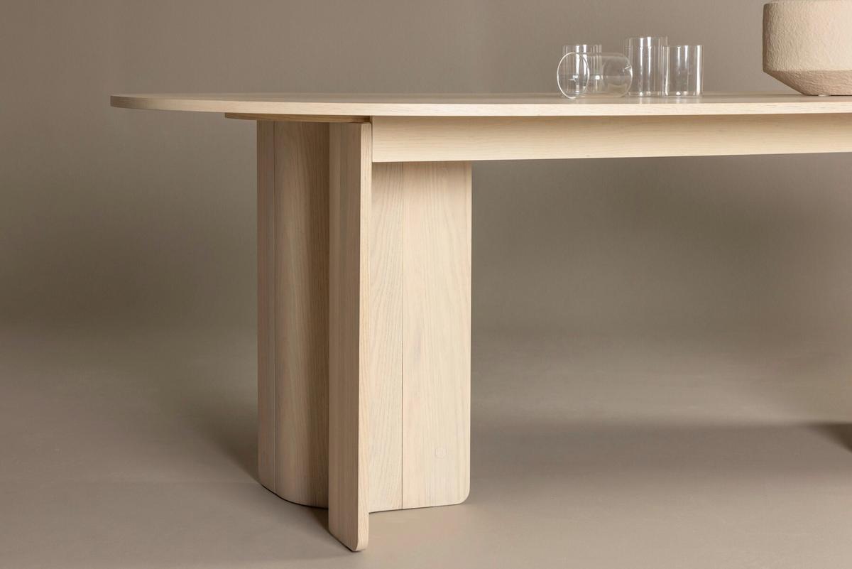 ESSTISCH Tyresö, Weiß L: 220 cm - Weiß, MODERN, Holz (220/100/75cm) - Livetastic