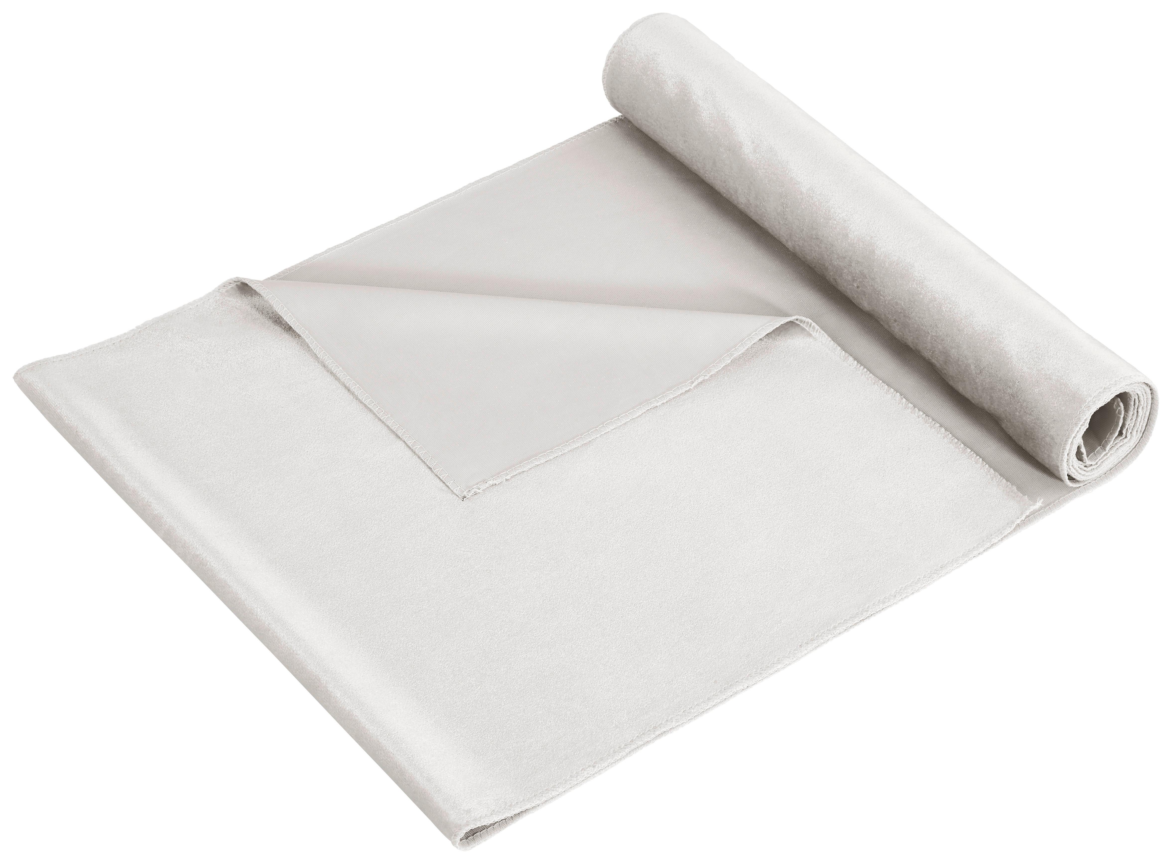 DEKORAČNÍ LÁTKA SAMT 35/180cm - krémová, textil (35/180cm) - Modern Living