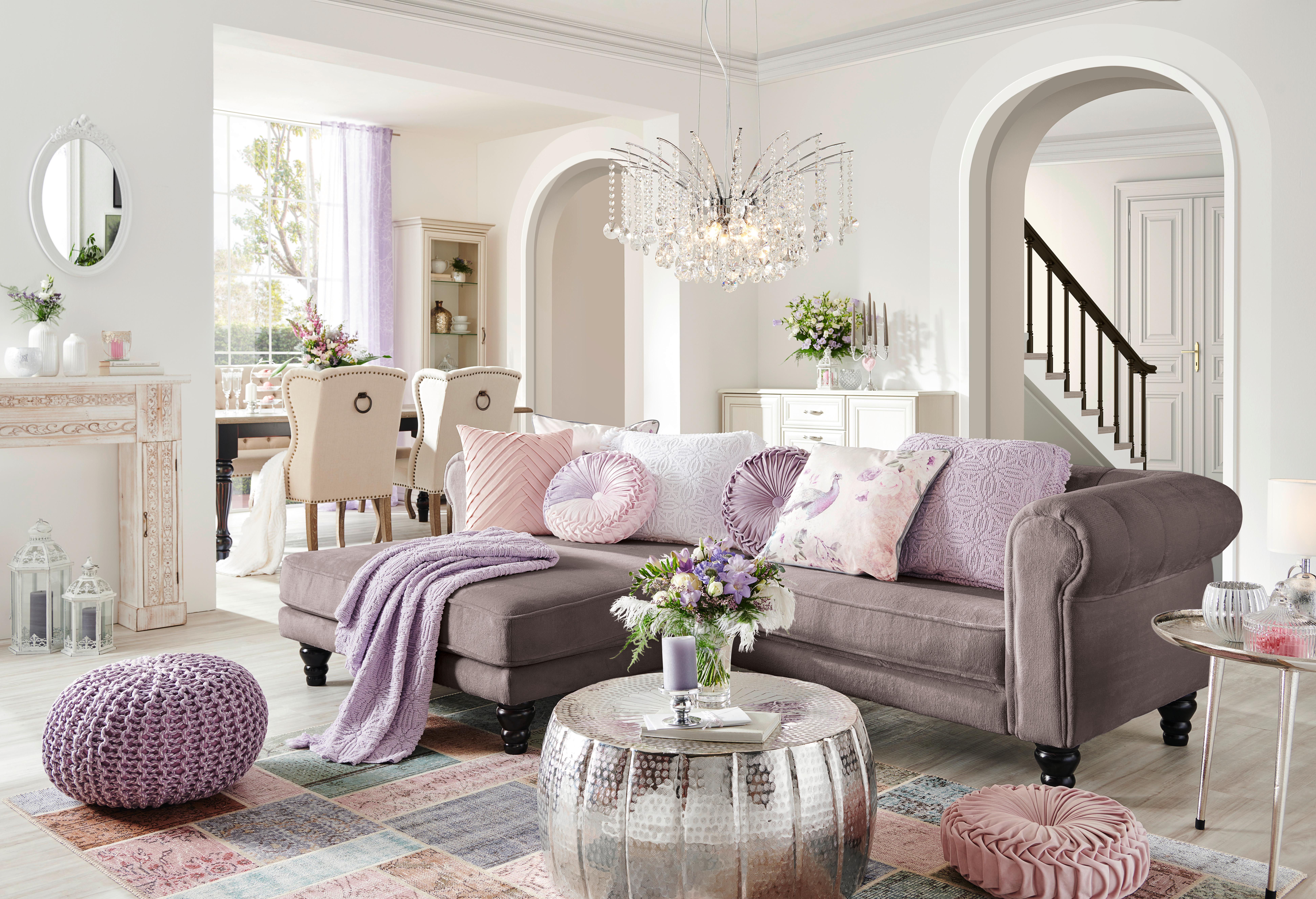 Ecksofa Jonte Schlammfarben S: 160x260 Cm - Schlammfarben/Dunkelbraun, Design, Textil (160/260cm) - MID.YOU