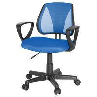 JUGENDDREHSTUHL KIDDY CD Blau - Blau/Schwarz, Basics, Kunststoff (58/75-92/45cm) - MID.YOU