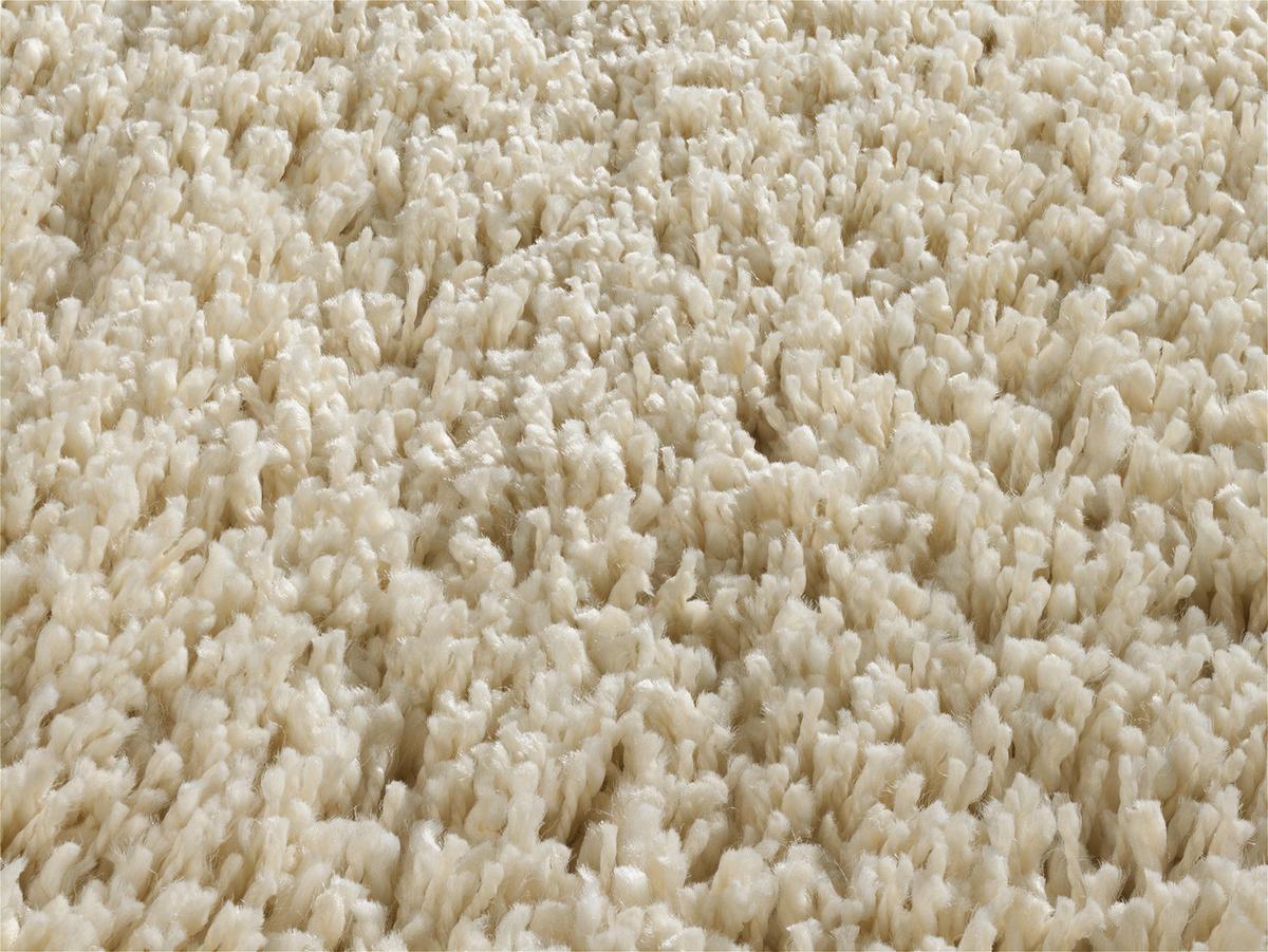Hochflorteppich Fashion Shaggy Creme 80x200 cm - Creme, Basics, Textil (80/200cm) - Novel