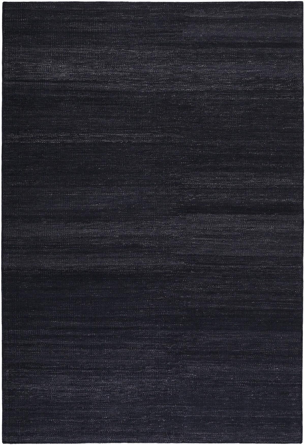 Handwebteppich Anthrazit Baumwoll Kelim 160x230 Cm - Anthrazit, KONVENTIONELL, Textil (160/230cm) - Esprit