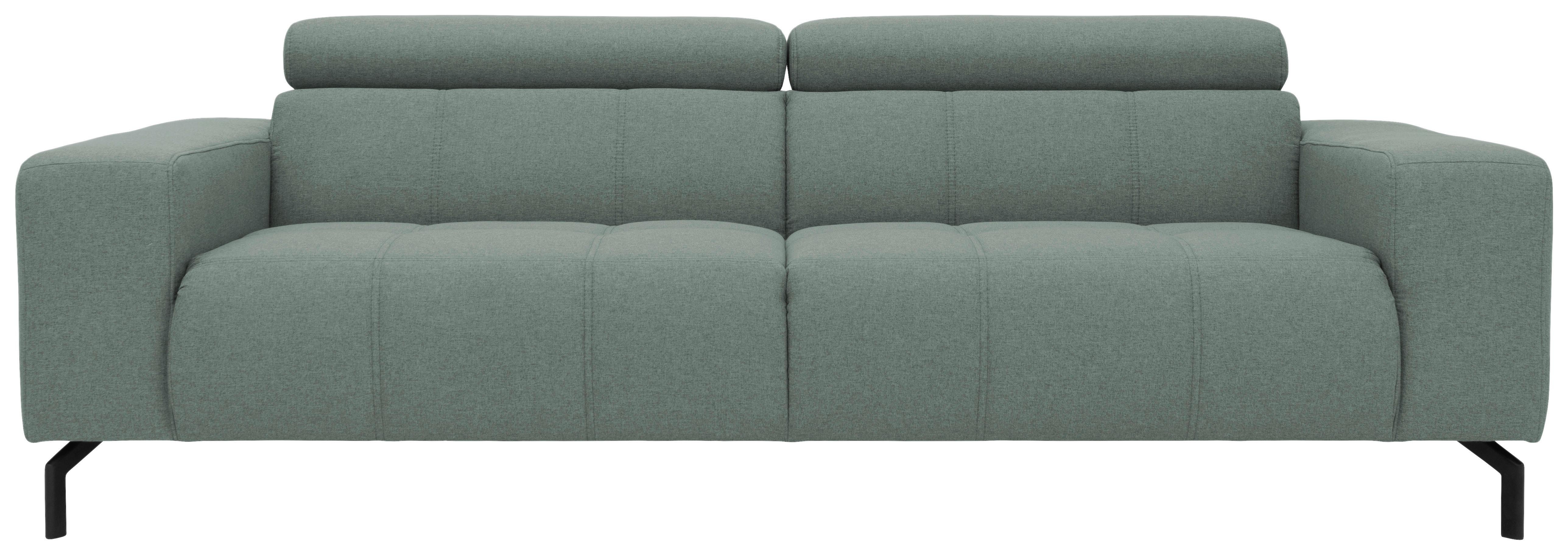 3-Sitzer-Sofa Cunelli Türkis Webstoff