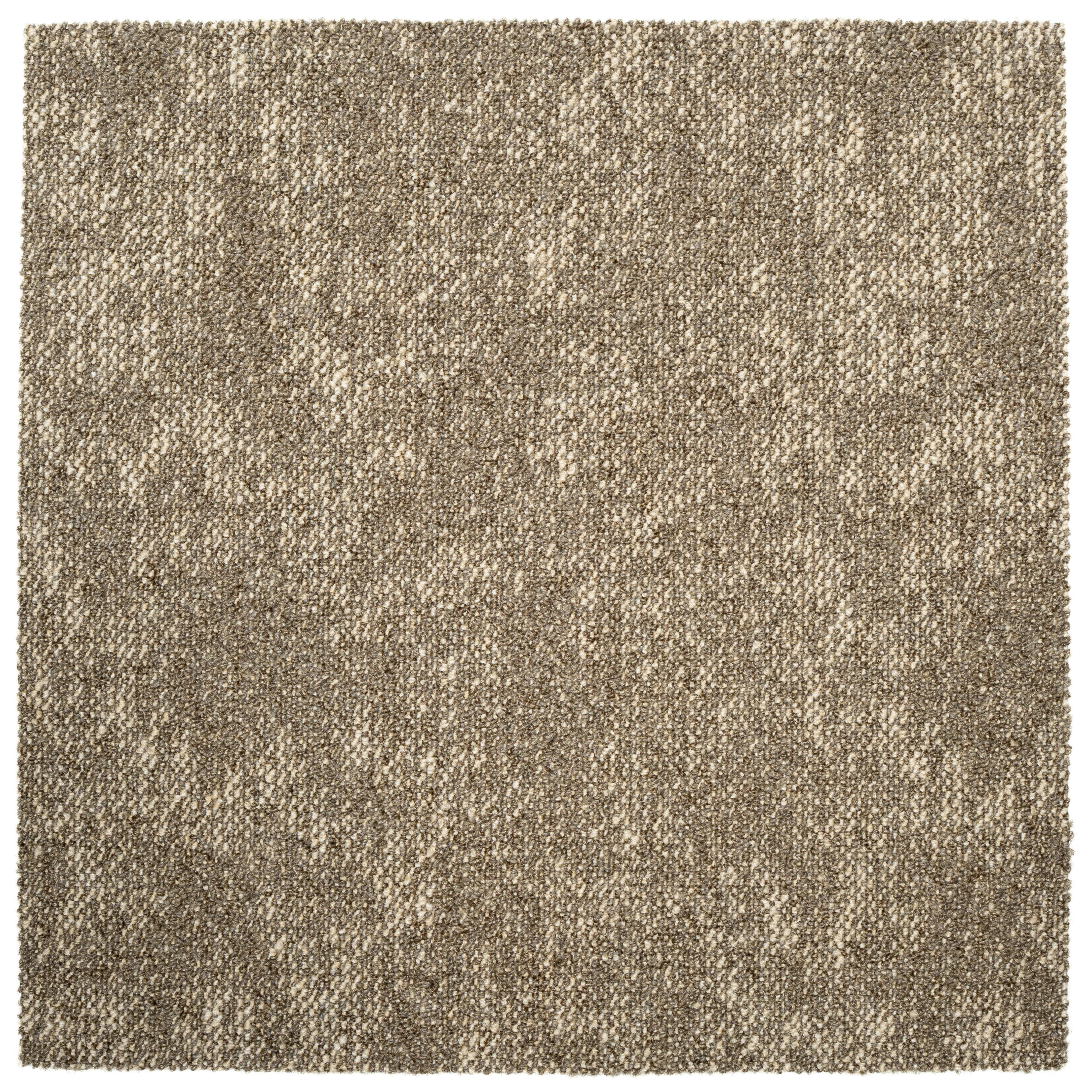 Teppichfliese Cappuccino Marble 50x50 Cm Florhöhe 3 Mm - Hellgelb/Cappuccino, Basics, Textil (50/50cm)