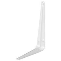 Regalkonsole 15 / 20 cm - Weiß, KONVENTIONELL, Metall (15/20cm)