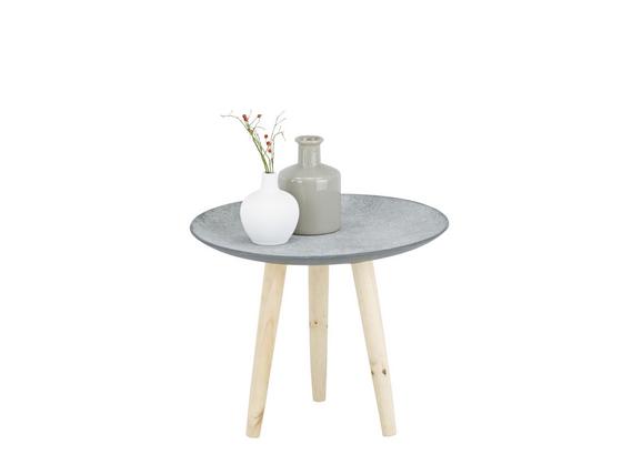 Odkládací Stolek Grey -sb- - šedá/přírodní barvy, dřevo/kompozitní dřevo (44/35,5/44cm) - Mömax modern living Odkládací Stolek Grey -sb- - šedá/přírodní barvy, dřevo/kompozitní dřevo (44/35,5/44cm) - Mömax modern living