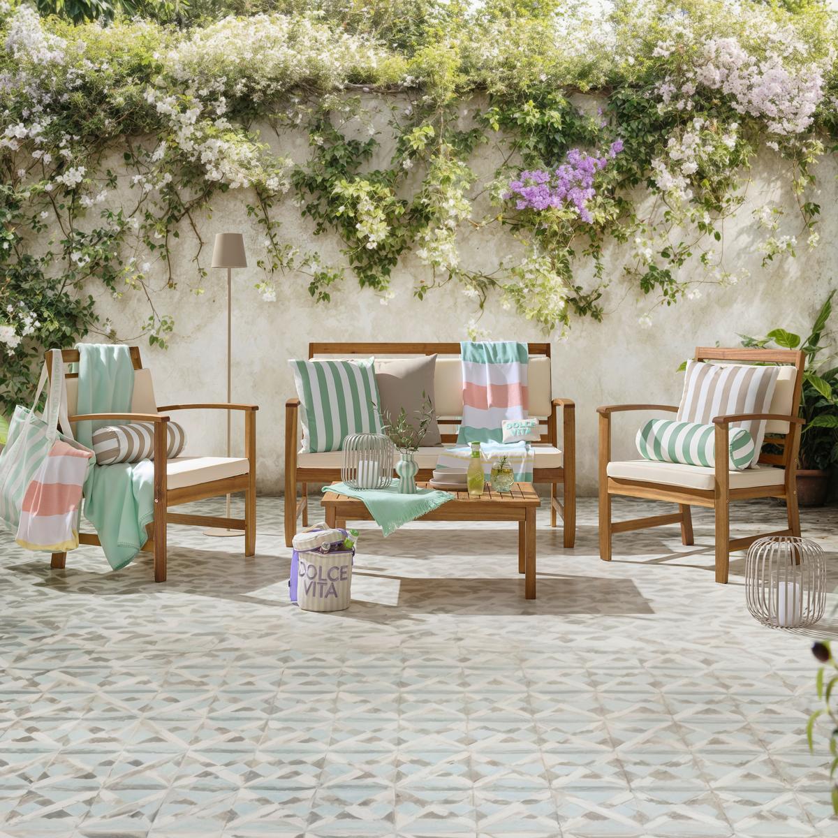 BĚHOUN NA STŮL CANDY -EXT- - mátově zelená, Konvenční, textil (45/170cm) - Mömax