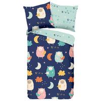 Jugendbettwäsche Sheep Multicolor 135x200 Cm - Multicolor, Design, Textil (135/200cm)