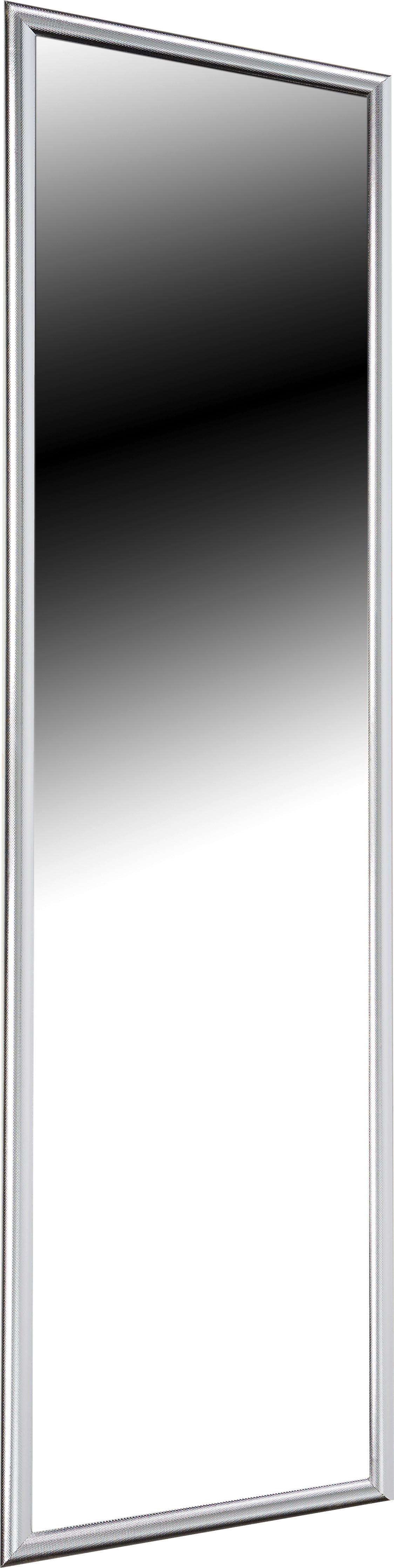 Wandspiegel Fumo Rechteckig Silberfarben B: 40 cm - Silberfarben, MODERN, Glas/Holzwerkstoff (40/160/2,15cm) - Ondega