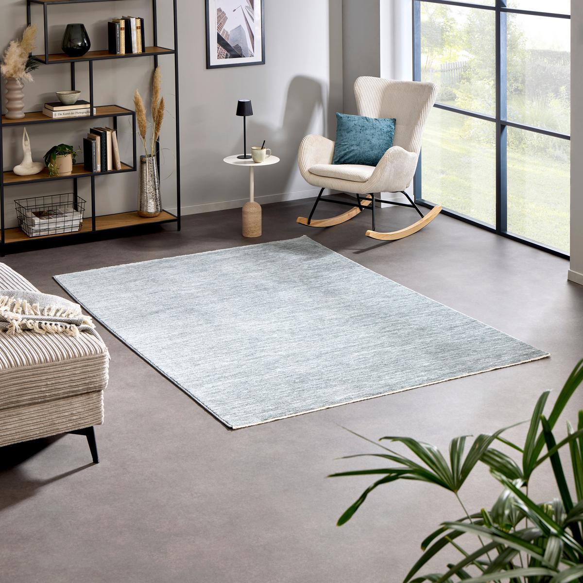 Szőtt Szőnyeg Agilo Kb. 120/160cm - zöld, Romantik / Landhaus, textil (120/160cm) - James Wood