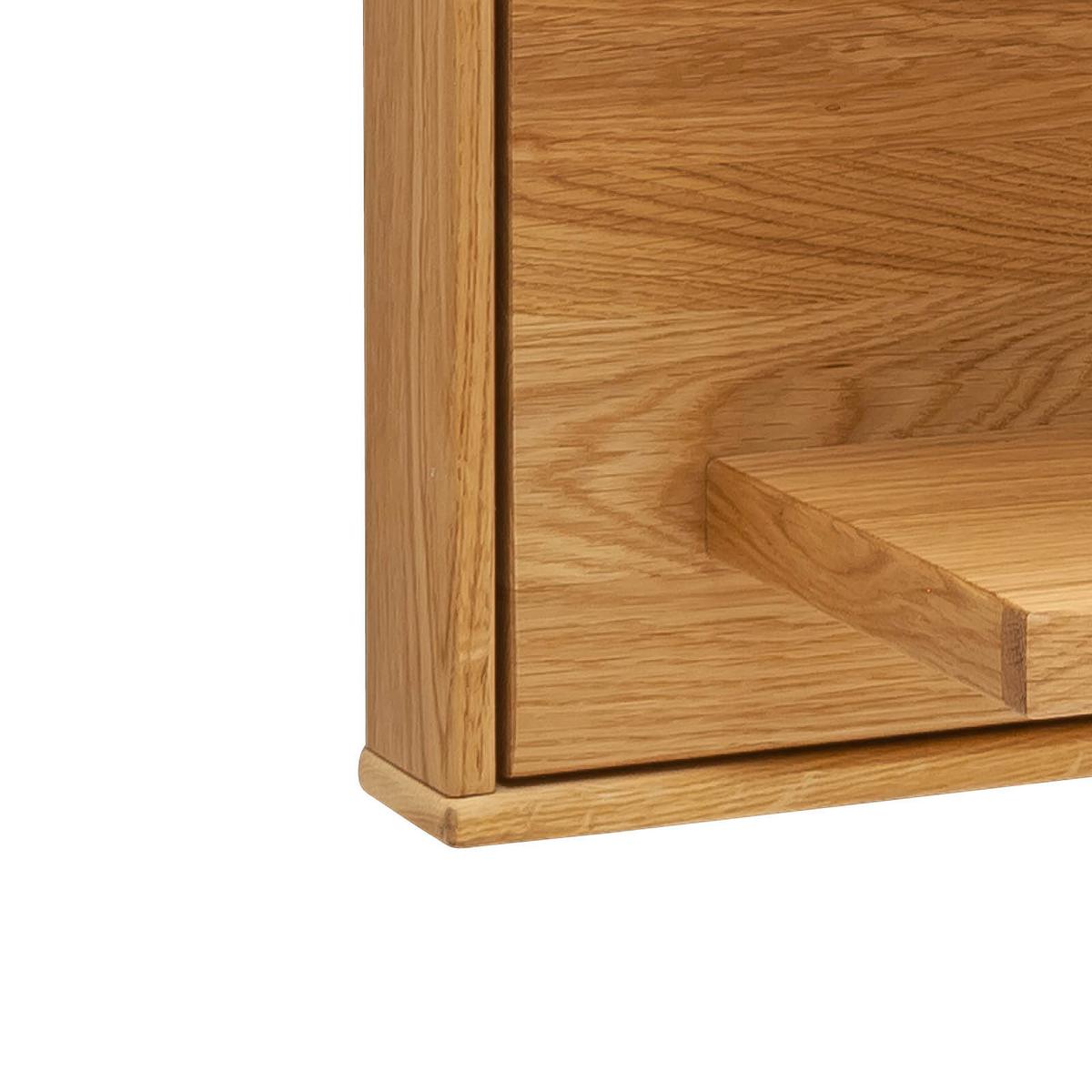Wandboard Como B: 48 cm Wildeiche - Wildeiche, Natur, Holz/Holzwerkstoff (48/85/25cm) - MID.YOU
