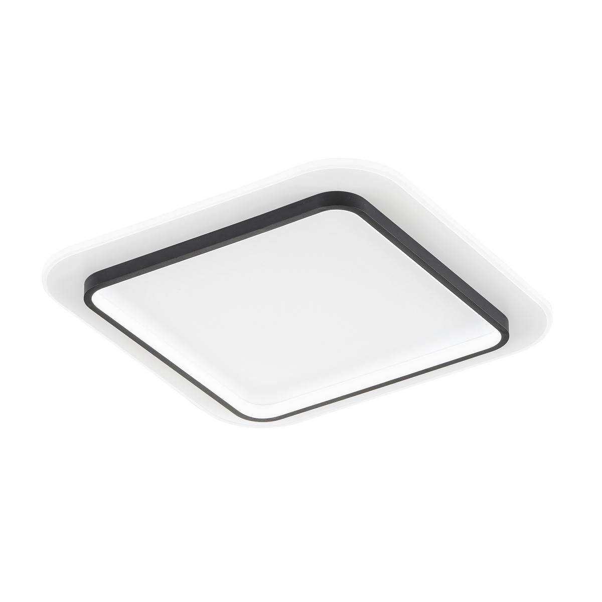 LED-Deckenleuchte 21309 Blithe - Sandfarben/Schwarz, Basics, Metall (50/50/5cm) - Fischer & Honsel