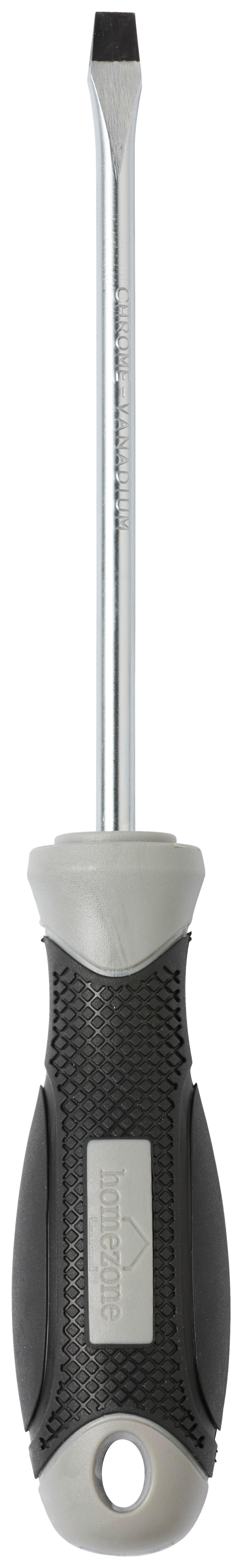 Schraubendreher Schraubendreher Sl1.2x6.5x125 - Schwarz/Grau, Basics, Kunststoff/Metall (12,5cm) - Homezone