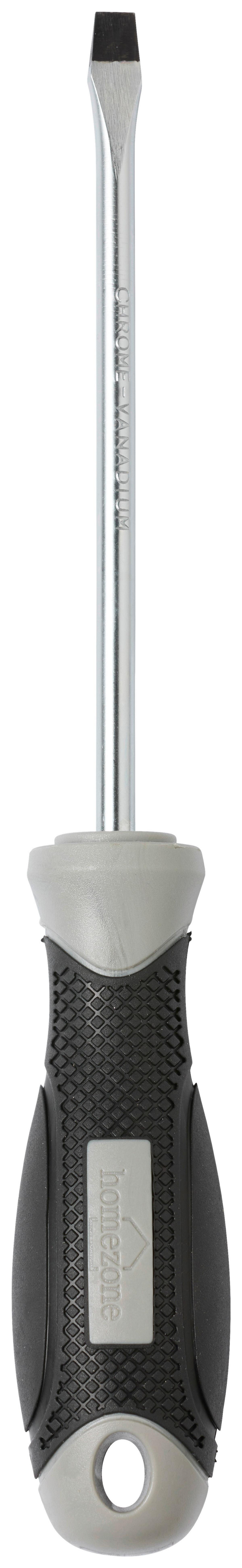 Schraubendreher Schraubendreher Sl1.2x6.5x125 - Schwarz/Grau, Basics, Kunststoff/Metall (12,5cm) - Homezone