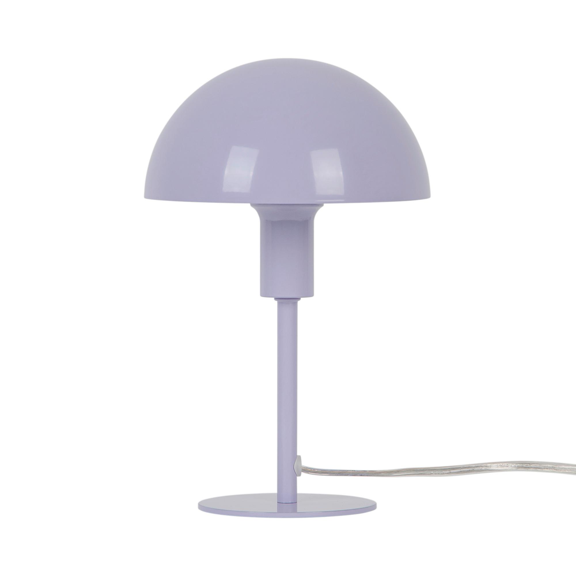 Tischleuchte Ellen Mini Lila D: 16 cm - Lila, Design, Metall (16/25cm) - Nordlux