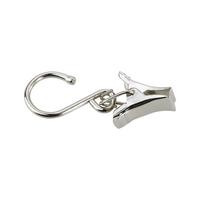 Seilklemme Silberfarbe Metall, 10 Stk. - Silberfarben, KONVENTIONELL, Metall - Ondega
