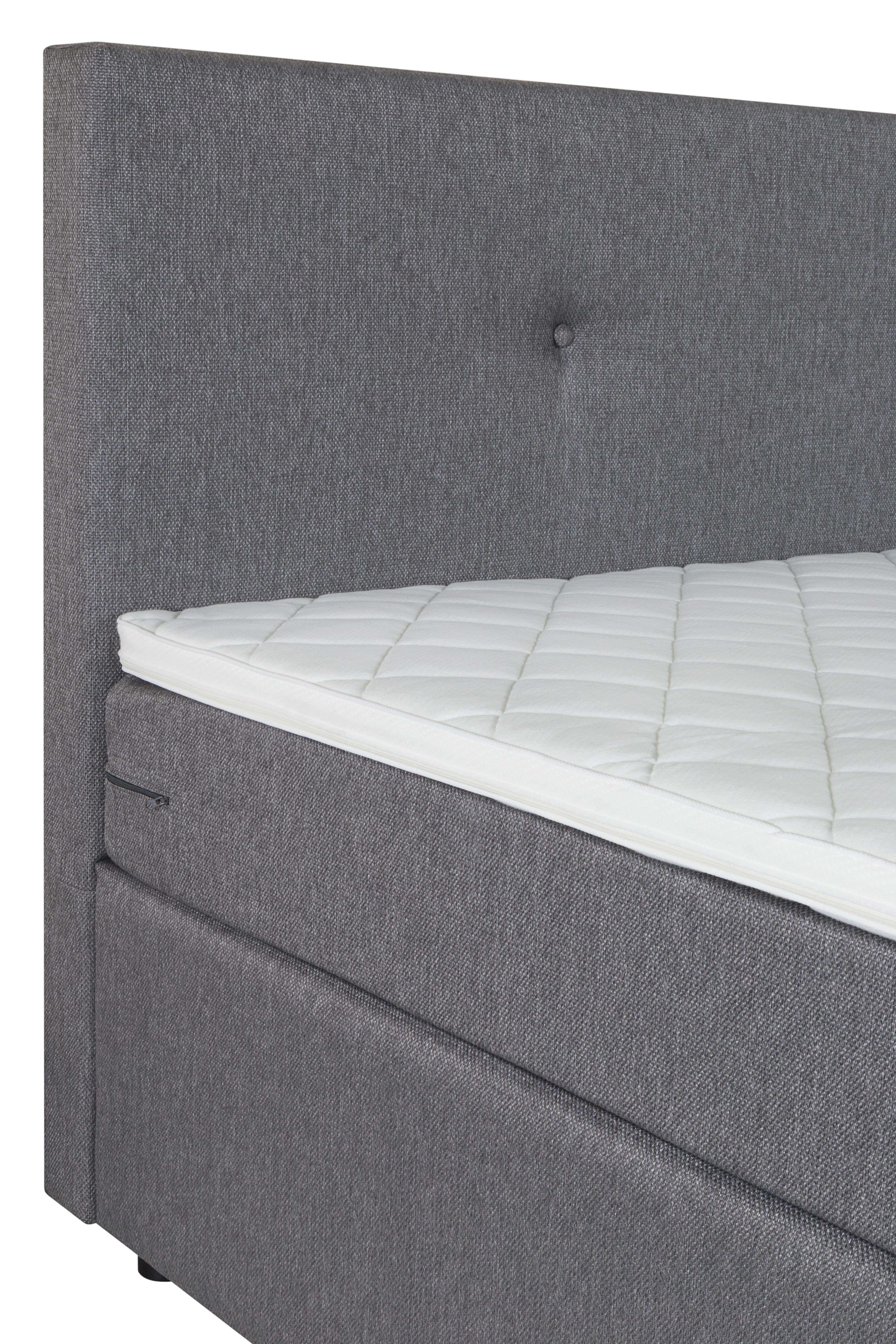 Boxbett ANTONIO B: 120 cm in Grau
