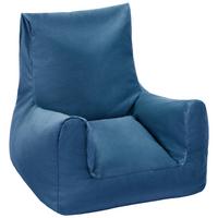Sedací vak modrý - modrá, textil (70/55/70cm) - Modern Living